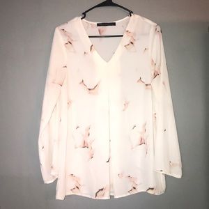 Long sleeve blouse